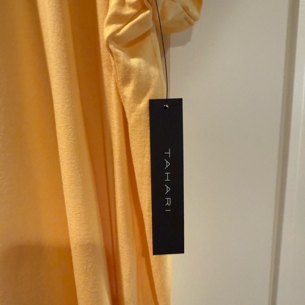 Tahari Yellow Shirt
